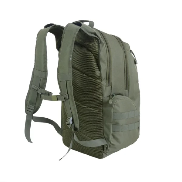 Outdoor new camping hiking backpack 45L large capacity shoulder men tactical camouflage flat shark backpack - Image 4
