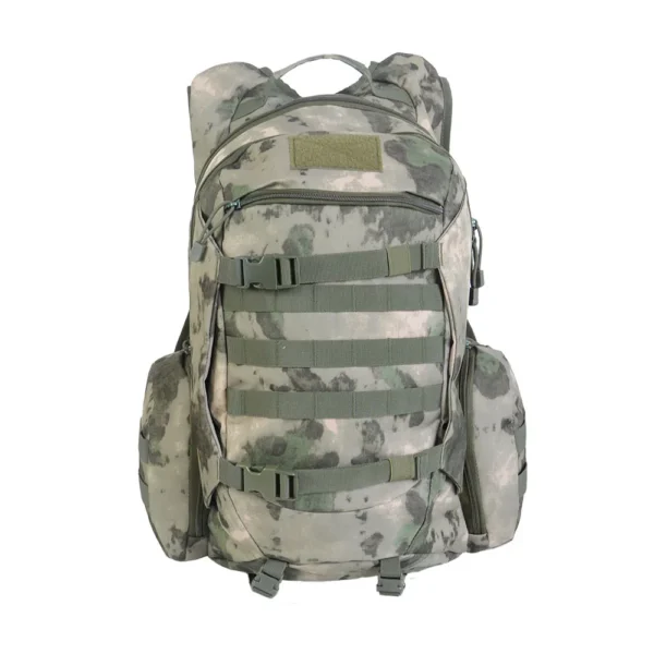 Outdoor new camping hiking backpack 45L large capacity shoulder men tactical camouflage flat shark backpack - Image 6